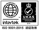 ISO9001:2015 取得